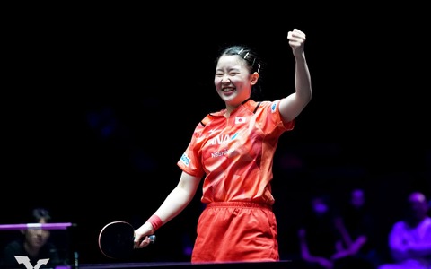 張本美和が振り返った中国選手撃破「凡ミスが許されない」　準決勝で激突の孫穎莎戦にも意欲「何度でもチャレンジすること」【WTTチャンピオンズマカオ】 画像