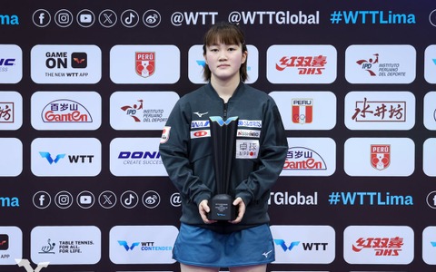 世界15位浮上の20歳・大藤沙月が黄金世代のライバル　平野美宇＆伊藤美誠と対戦の可能性、ダークホースとなるか【WTTチャンピオンズモンペリエ】 画像