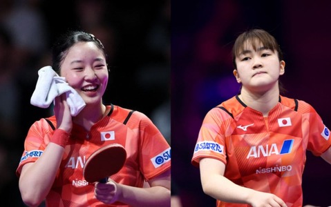 進化の張本美和＆飛躍の大藤沙月に期待がかかる躍進　日本女子“新世代”が上位進出と中国勢撃破なるか【WTTファイナルズ福岡】 画像