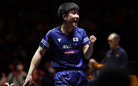 「準備してきたことができた」張本智和が振り返った圧巻ストレート 日本勢唯一の準決勝は「悪い想定だけせずに」【WTTファイナルズ福岡】 画像