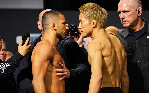 【UFC】「今からやりたい気分」朝倉海、現王者との“バチバチ”フェースオフを回想 タイトルマッチにも絶対の自信「必ず僕の打撃で倒せる」 画像