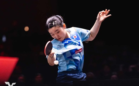 張本美和がインドの異質選手を圧倒で優勝争いへ好発進 伊藤美誠も韓国の19歳を退けて上位シードが順調な滑り出し【シンガポールスマッシュ】 画像