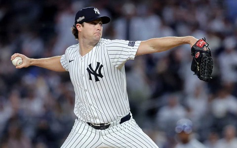 【MLB】ヤンキース先発陣に暗雲、CY賞右腕コールが右肘MRI検査へ 「深刻な怪我かは不明」と米報道 画像