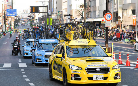 【ジャパンカップ14】約50台！全国から集まったスバル車がジャパンカップを支える 画像