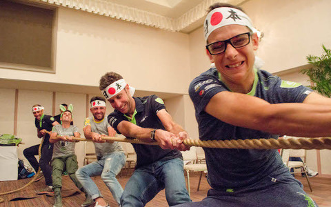 【ジャパンカップ14】綱引きに本気モードの選手たち…みんなが楽しんだキャノンデールアフターパーティー 画像