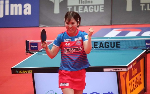 KA神奈川が2年ぶりファイナル制覇　平野美宇は“促進ルール”も佐藤瞳にストレート　木原美悠は大藤沙月に大逆転勝利【Tリーグ】 画像