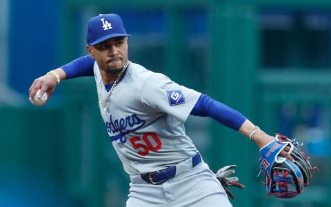 【MLB】ベッツの体調不良は「ノロウイルスが原因か」と地元紙　指揮官は“本拠地開幕戦スタメン”に望み繋ぐ「峠を越えた」 画像