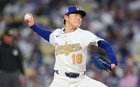【MLB】山本由伸、全91球の公式投球データ詳細　スプリットで全10個中8奪三振、最速96.7マイル【3月29日タイガース戦】 画像
