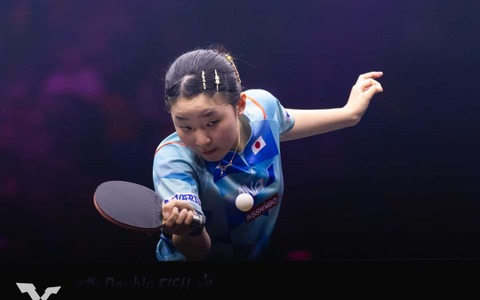 張本美和、日本女子最高5位浮上の16歳に熱視線「スーパースターの特別な才能」　公式が次世代エースに期待「ハリモトの可能性は無限大」 画像