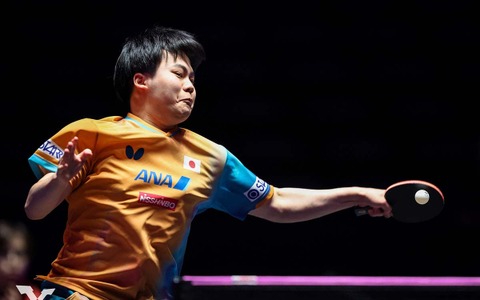 松島輝空、8強入りの第4シードにかかる優勝争いへの期待 17歳に敗戦の中国選手は「サービスとレシーブに苦しんだ」【WTTスターコンテンダー太原】 画像