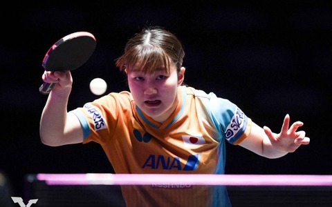 大藤沙月、ドイツのカットマンに3-1勝利 判定巡り中断も41歳ベテラン退け決勝T進出を確定【ITTF男女ワールドカップ】 画像