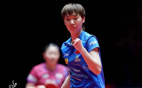 張本美和撃破の王曼昱が「逆転を成し遂げた理由」 中国メディアが分析した“凄み”、光った冷静な戦い「精神的資質は一流」【ITTF男女ワールドカップ】 画像