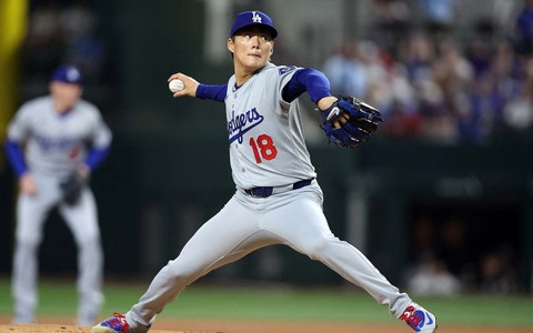 【MLB】山本由伸、全102球の公式投球データ詳細 スプリットが最大落差91センチ、シンカーで最速96.2マイル【4月19日レンジャーズ戦】 画像
