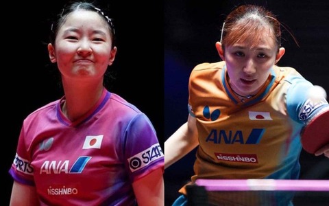 中国勢が上位独占も張本美和、早田ひならが近年は肉薄 卓球女子で繰り広げるライバル争い、カタールでは直接対決も 画像