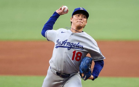 【MLB】山本由伸、圧巻の“6回1安打投球”で強力ブレーブス打線を0封 米記者称賛のパフォーマンス「防御率0.90は誤植ではない」 画像
