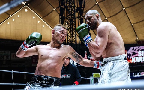【RIZIN】皇治、カリミアンとの“禊マッチ”で右フック被弾も倒れず……久保優太も驚愕「体格差があるのにすごい」 画像