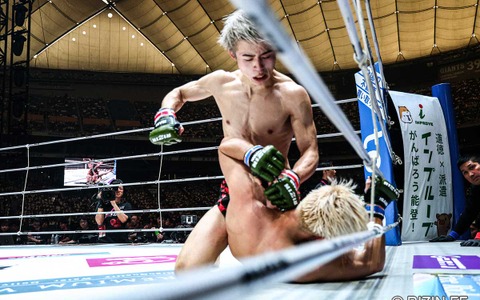 【RIZIN】「相手の動きを察知する能力を持っている」平本丈、RISE二階級覇者・田丸辰に完勝 MMAの洗礼浴びせる 画像
