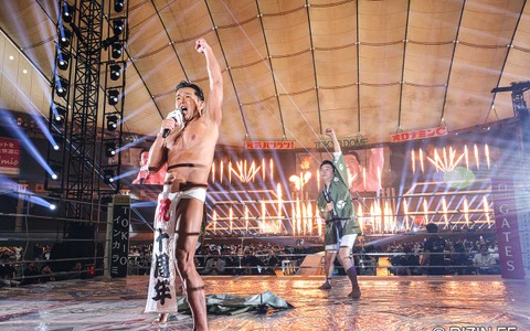 【RIZIN】男祭りのOPセレモニーが日米で話題 小太鼓を叩く梅野源治、UFC組が躍動「ファンを困惑させた」 画像