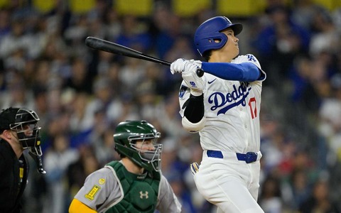 【MLB】大谷翔平、驚愕の2打席連発“176キロ”15号アーチ 米記者困惑「MVPを与えるのはまだ早すぎるだろうか……」 画像