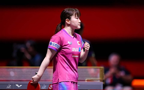 大藤沙月、21歳迎えた新星がストレート快勝で“デビュー”　チリの41歳サウスポー撃破で好スタート【世界卓球2025】 画像