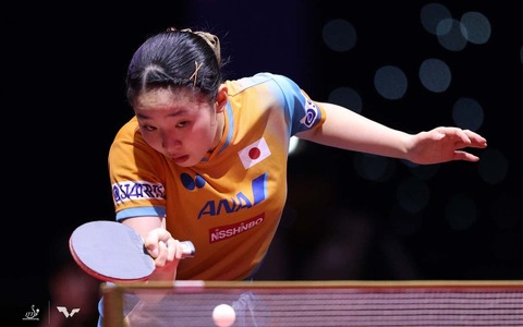 張本美和、ウクライナ選手と激闘も4－1で競り勝ち2回戦へ　第2Gはデュースの攻防を“17－15”で制す【世界卓球2025】 画像