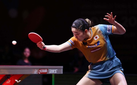 張本美和が対峙する北朝鮮の“天敵”　23歳サウスポーとの再戦にWTT公式も熱視線「ハリモトとキムがライバル争い」【世界卓球2025】 画像