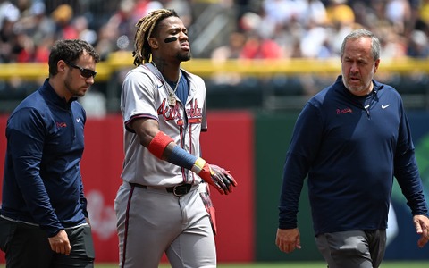 【MLB】23年MVPのアクーニャJr.がいよいよ戦列復帰、両膝の“前十字靭帯断裂”で失った走力を取り戻せるか「29.6→27.7→？」 画像