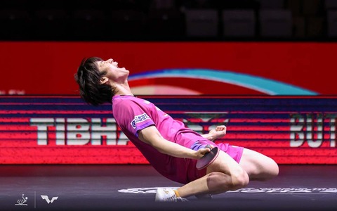 「世界卓球」ベスト8の戸上隼輔が大幅ランクアップで20位　張本智和が4位、松島輝空が21位｜卓球男子世界ランキング（2025年第22週） 画像