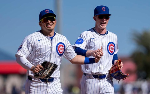 【MLB】「15-15」到達の23歳新星に公式も熱視線「MVPシーズンを目撃？」　打撃覚醒の“PCA”が鈴木誠也らとカブスをけん引 画像