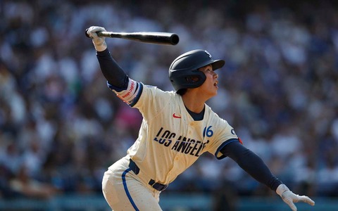 【MLB】キム・へソン、ベッツ骨折の穴埋める値千金2号でアピール成功 遊撃守備でも圧巻ダブルプレー成立に賛辞「信じられない」 画像