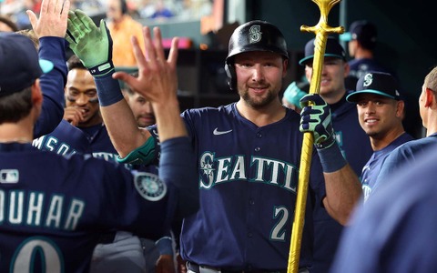 【MLB】“本塁打単独トップ”捕手ローリー、大谷翔平やジャッジとのアーチ競演を問われ「彼らは本当に素晴らしい選手だから……」 画像