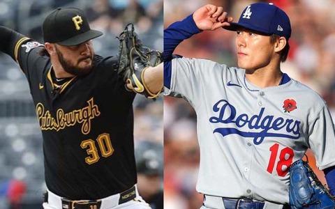 【MLB】CY賞模擬投票で剛腕スキーンズがトップ浮上、前回1位の山本由伸は？　公式はド軍エースの伝家の宝刀を評価「野球界屈指の武器」 画像