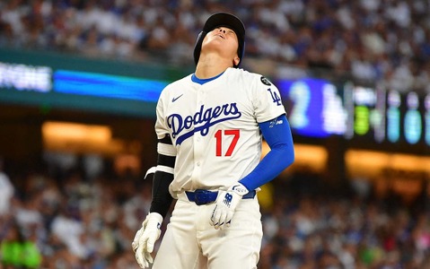 【MLB】大谷翔平、タティスJr.の後に“報復死球”か ロバーツ監督激高で退場……パドレス戦が「警告試合」に 画像