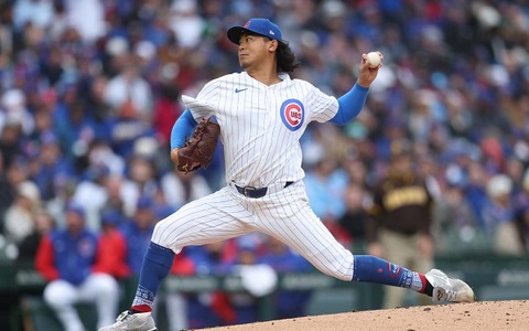 【MLB】5勝目の今永昇太、会見で「U2」Tシャツ着用も……「たぶんバンドだと思います」とまさかの回答、報道陣の笑い誘う 画像