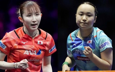 “みまひな”ペア再結成で注目集める伊藤美誠が8位、早田ひなが9位　張本美和が6位、大藤沙月が7位｜卓球女子世界ランキング（2025年第28週） 画像