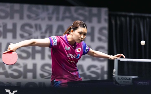 橋本帆乃香、“カットマン対決”制した27歳が振り返る逆転劇　シングルス初の大舞台も上位進出へ「大きなアリーナでプレーしたい」【卓球・USスマッシュ】 画像
