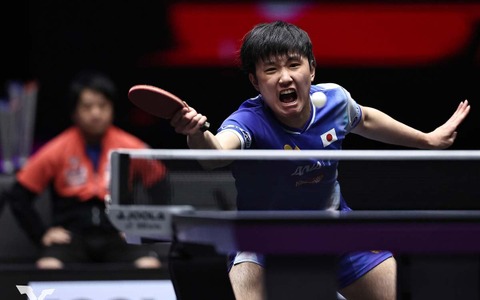張本智和、台湾エース撃破＆4強入りを振り返る「毎回接戦でタフな試合」　世界1位・林詩棟との大一番には「万全の準備を」【卓球・USスマッシュ】 画像