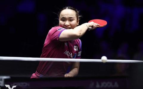 伊藤美誠、快進撃の“カットマン”橋本帆乃香との激闘制す　4－2で競り勝ち日本女子唯一の4強、元世界1位と激突へ【卓球・USスマッシュ】 画像