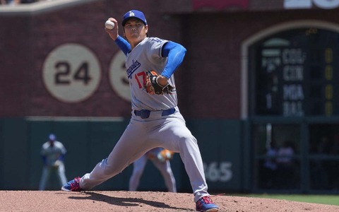 【MLB】大谷翔平、ジ軍に見せた衝撃投球に識者脱帽「今季最高を披露」　圧巻の3者連続三振に最長3回4K無失点で救世主に 画像
