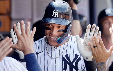 【MLB】ジャッジが“マグワイア超え”の史上最速350号　記録達成も「チーム全員に感謝の気持ち」指揮官は脱帽「彼の偉大さを証明」 画像