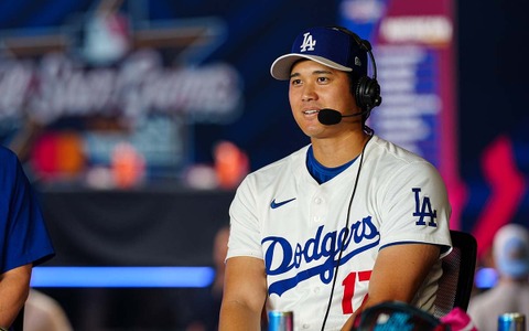 【MLB】「GOAT」は大谷翔平で決まり……球宴前会見で同僚フリーマンが強調　「球界最高の打者であり、最高の投手」 画像