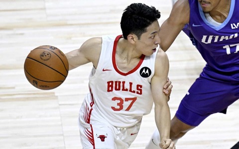 【NBA】河村勇輝、ブルズと2Way契約で高まる評価「勤勉さと創造性が称賛」　“神様”もプレーの名門で勝ち取った信頼に地元メディアも注目 画像