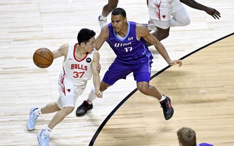 【NBA】河村勇輝、ブルズと2Way契約締結に称賛の声「際立った活躍を見せた」　サマーリーグでのアピール成功、2年目に高まる期待 画像