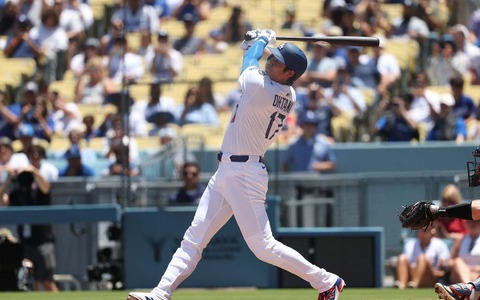 【MLB】37号アーチの大谷翔平、5試合連発はドジャース球団タイ記録に　6年ぶり史上7人目 画像