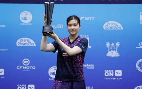 橋本帆乃香、快進撃の27歳カットマンは「世界トップ10入りを視界に入れる」 WTT公式がランク急浮上に注目「12カ月は奇跡の連続」 画像