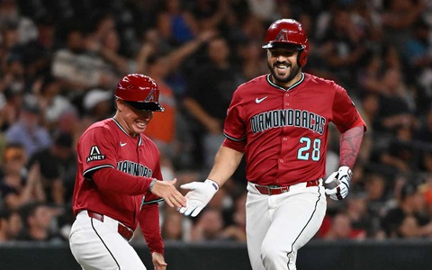 【MLB】大谷翔平の“本塁打王ライバル”が消滅、Dバックスのスアレスが古巣マリナーズ移籍決定　米複数メディアが速報 画像
