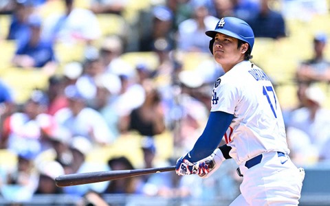 【MLB】大谷翔平「1番DH」スタメン　“昨季本塁打”を放った35歳右腕から8試合ぶり39号アーチなるか　 画像