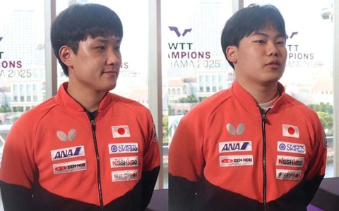張本智和、日本開催大会で誓う決勝進出「最終日まで残れるように」　快進撃期待の18歳・松島輝空もエースの背中追う【WTTチャンピオンズ横浜】 画像