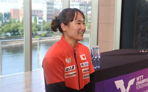 伊藤美誠が語った国際大会の魅力「日本選手と海外選手では……」　充実の時過ごす24歳が上位進出狙う【WTTチャンピオンズ横浜】 画像