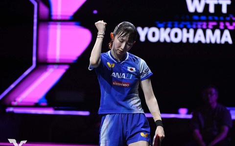 初陣勝利の早田ひなが明かした立ち位置　“盟友”伊藤美誠も歩んだ道へ「孤独な自分との勝負が多くなる」【WTTチャンピオンズ横浜】 画像